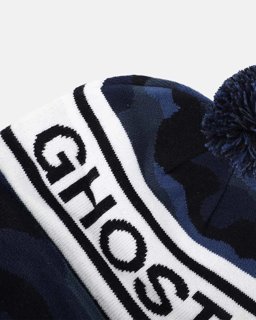 GHOST CAMO POM BEANIE