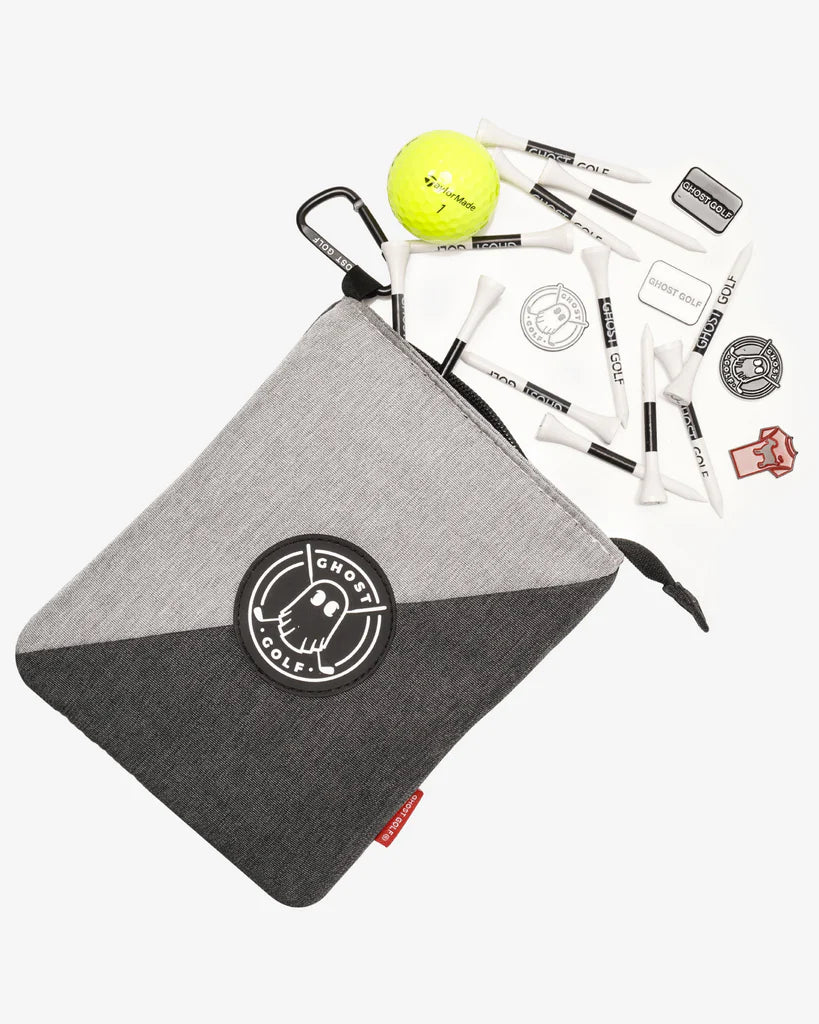 Golf Utility Pouch - DARK & HEATHER GRAY