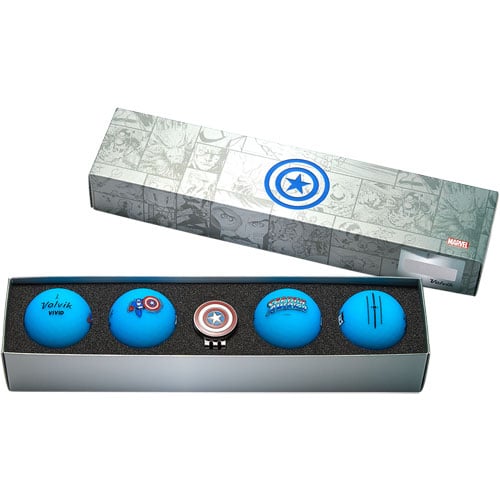 Volvik Vivid Marvel 3.0 Golf Ball Gift Set