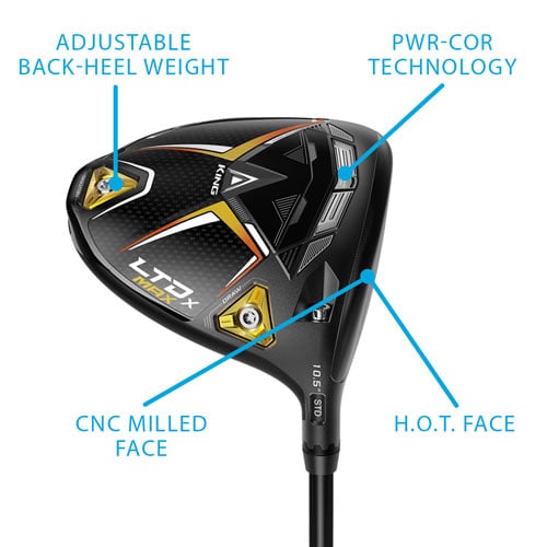 Cobra Men's LTDX Max Driver