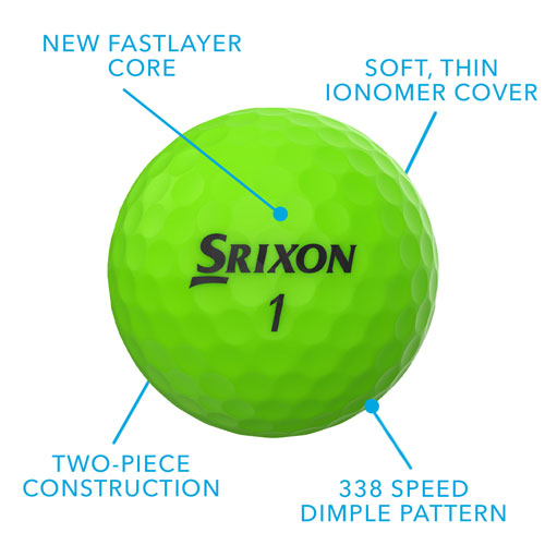 Srixon Soft Feel 13 Brite Golf Balls