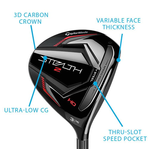 TaylorMade Men's Stealth 2 HD Fairway