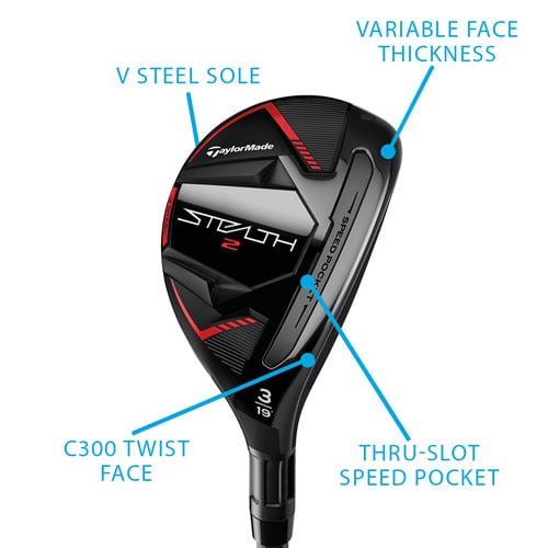 TaylorMade Men's Stealth 2 Rescue