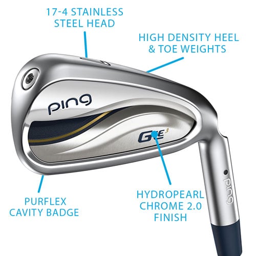 PING Ladies G LE 3 Irons