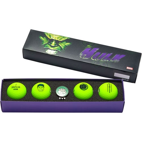 Volvik Vivid Marvel 3.0 Golf Ball Gift Set