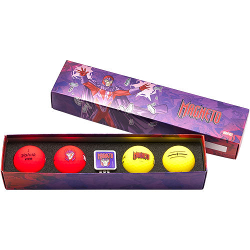 Volvik Vivid X-Men/Anti-Hero Golf Ball Gift Set