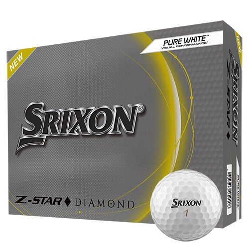 Srixon Z-Star Diamond 2 Personalized White Golf Balls