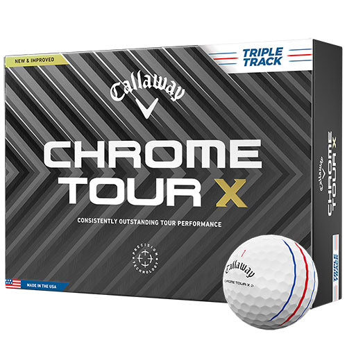 Callaway 2024 Chrome Tour X Triple Track Golf Ball