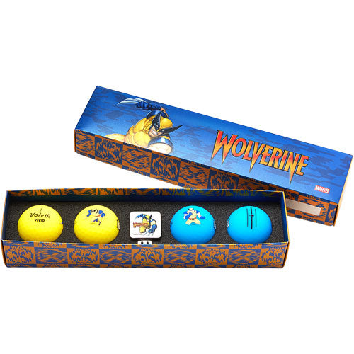 Volvik Vivid X-Men/Anti-Hero Golf Ball Gift Set