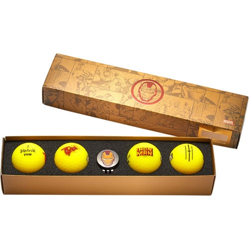 Volvik Vivid Marvel 3.0 Golf Ball Gift Set