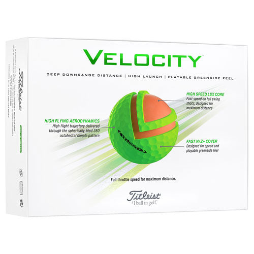 Titleist 2024 Velocity Matte Finish Golf Ball