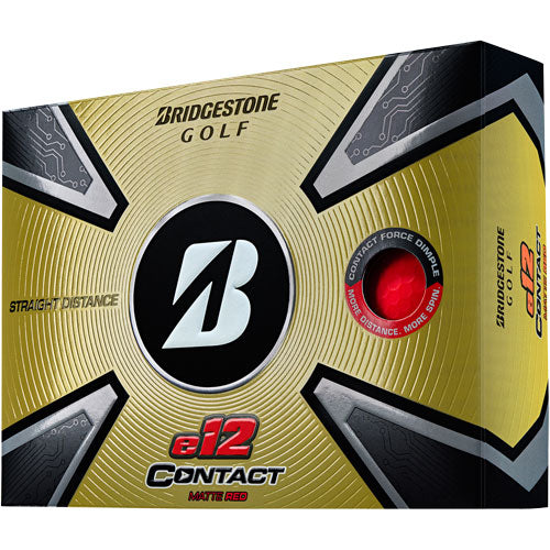 Bridgestone 2023 e12 Contact Matte Golf Balls