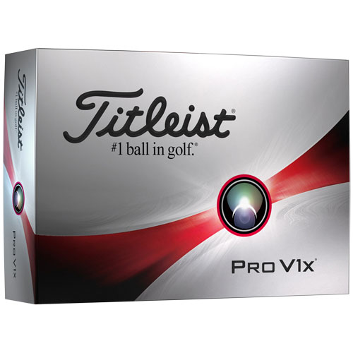 Titleist Pro V1x Personalized White Golf Balls