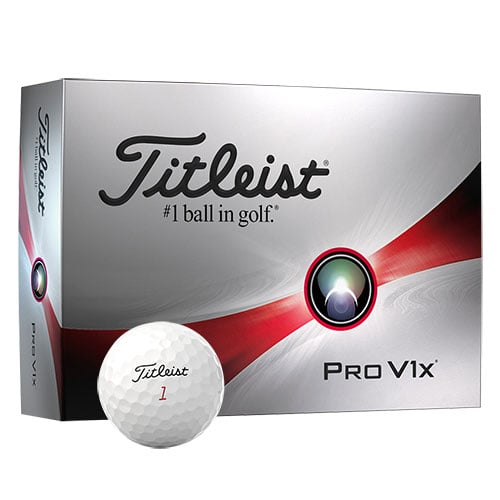 Titleist Pro V1x Personalized White Golf Balls