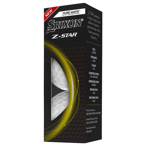 Srixon Z-Star 8 Personalized White Golf Ball