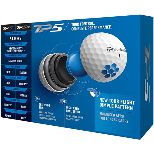 TaylorMade 2021 TP5 Golf Balls