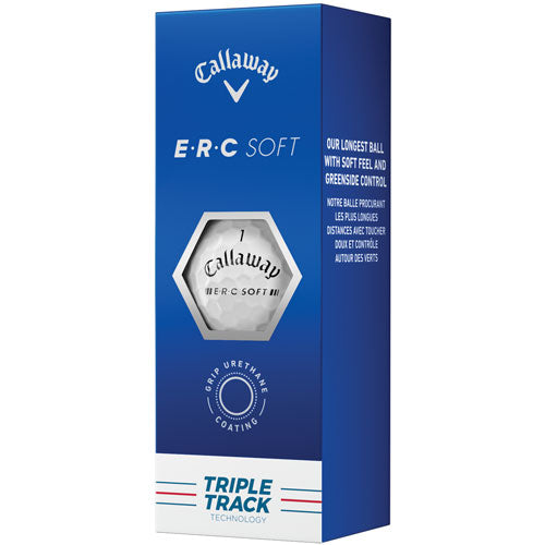 Callaway 2023 ERC Soft Triple Track White Golf Balls