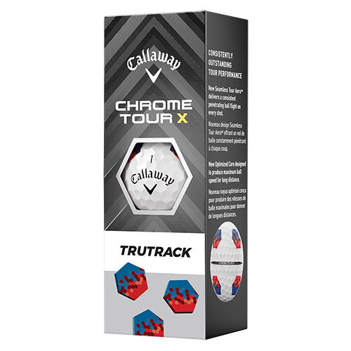 Callaway Chrome Tour X 2024 TruTrack Golf Ball