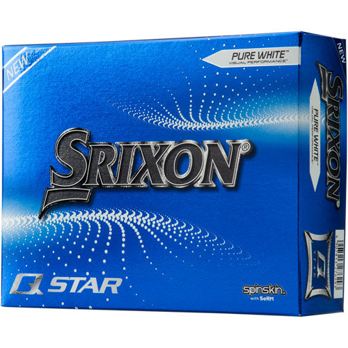 Srixon Q-Star 6 Personalized White Golf Ball