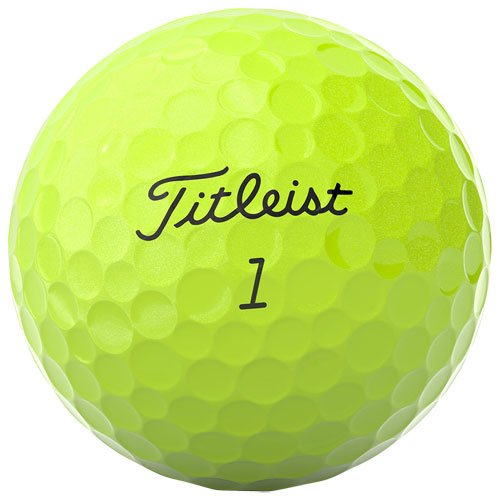 Titleist 2024 AVX Personalized Yellow Golf Ball